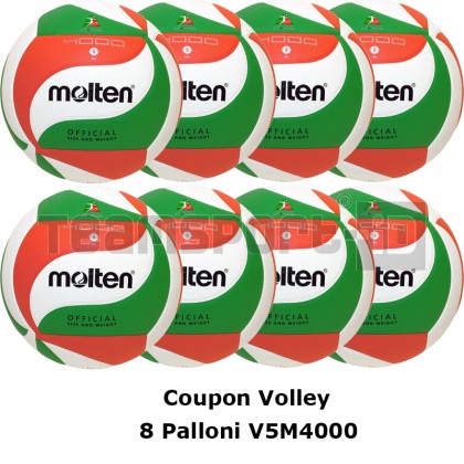 Pallone Volley Molten V5M4000 Coupon 2023 - Conf. 11 palloni