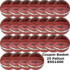 Pallone Mini Basket Molten B5G1600 Coupon 2023 - Conf. 25 palloni