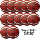 Pallone Basket Molten Maschile B7G3800 Coupon 2023 - Conf. 12 palloni