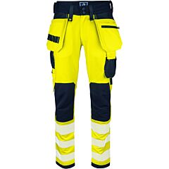 Pantalone Projob HI-VIS STRETCH MULTITASCHE EN ISO 20471 - CLASSE 2 - 6573