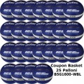 Pallone Mini Basket Molten B5G1600-WBL Coupon 2021 - Conf. 25 palloni + 1 Spray + 5 Mask
