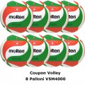 Pallone Volley Molten V5M4000 Coupon 2023 - Conf. 11 palloni